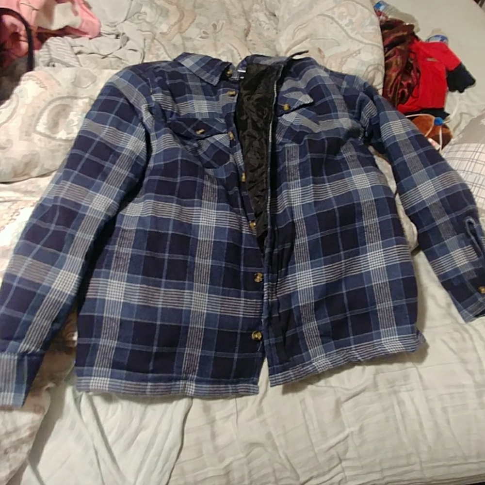 Plaid jacket for men